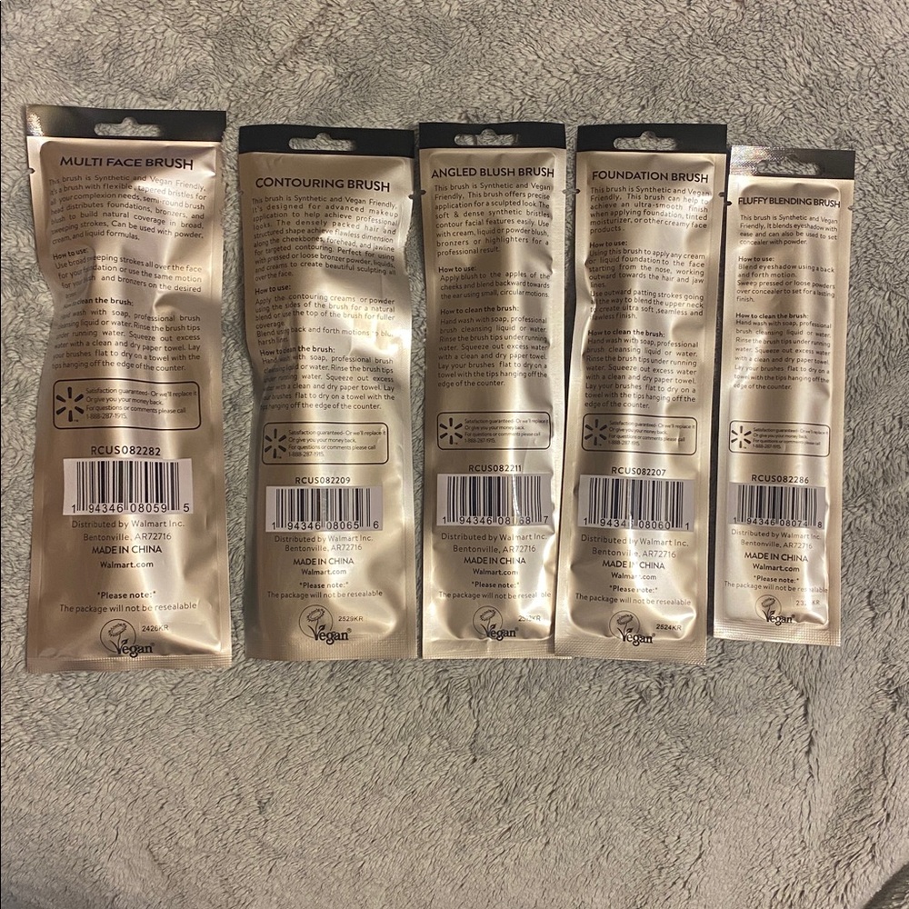 Vegan Makeup Brush Set - Picture 2 of 8